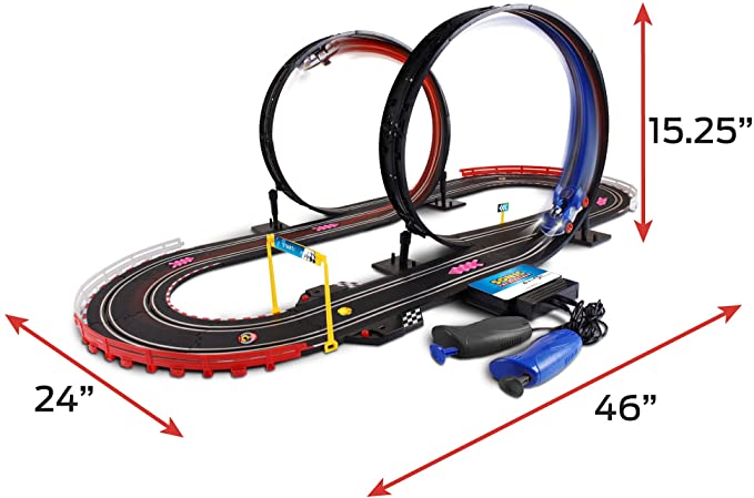 Sonic the Hedgehog Sonic & Sega All-Stars Racing Transformed Sonic vs Shadow Super Loop Race Set Gallery Image 3