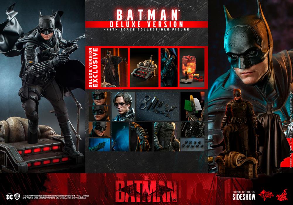 The Batman MMS639 Batman Deluxe 1/6th Scale Collectible Figure Gallery Image 25
