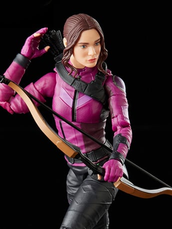 Hawkeye Marvel Legends Kate Bishop Action Figure (Infinity Ultron BAF) Gallery Image 2