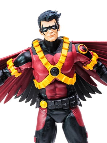 DC MULTIVERSE ジョーカー&バットマン おまけレッドロビン Mcfarlane Toys DC Multiverse Red Robin Jokerized Gold Label Action