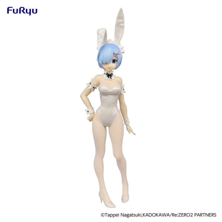 Re:Zero Starting Life in Another World BiCute Bunnies Rem (White Pearl Color Ver.) Figure Gallery Image 6