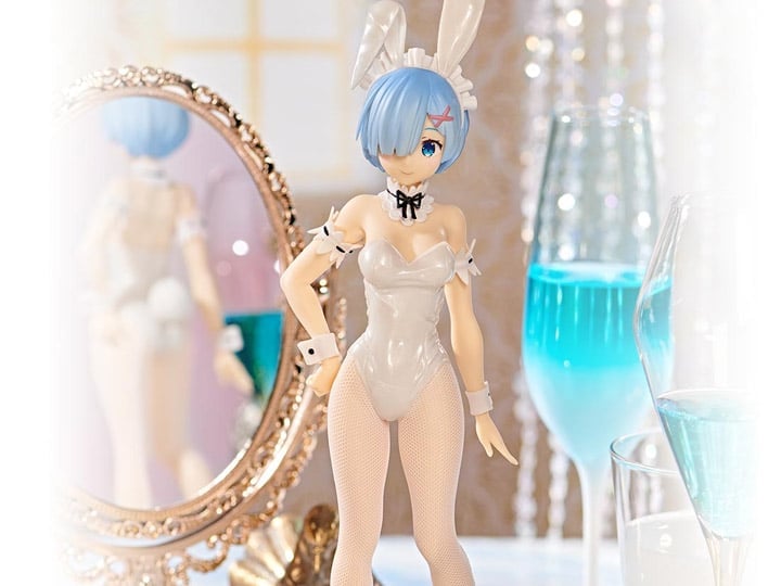Re:Zero Starting Life in Another World BiCute Bunnies Rem (White Pearl Color Ver.) Figure Gallery Image 1