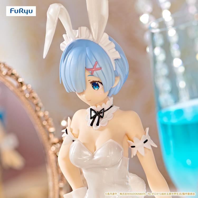 Re:Zero Starting Life in Another World BiCute Bunnies Rem (White Pearl Color Ver.) Figure Gallery Image 5