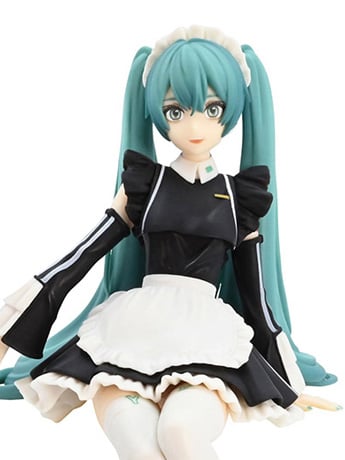 Vocaloid Hatsune Miku (Sporty Maid Ver.) Noodle Stopper Figure