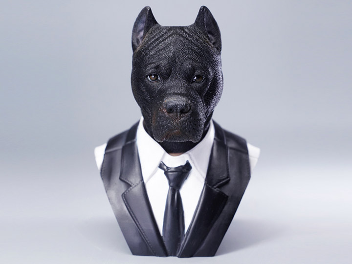 Cane Corso Head (Ver. B) 1/6 Scale Accessory Gallery Image 1