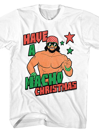 Macho Man Have A Macho Christmas T-Shirt Gallery Image 2
