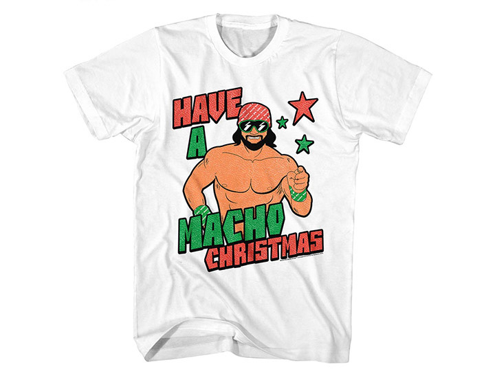 Macho Man Have A Macho Christmas T-Shirt Gallery Image 1