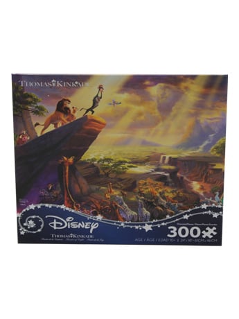 Thomas Kinkade Disney The Lion King 300-Piece Puzzle