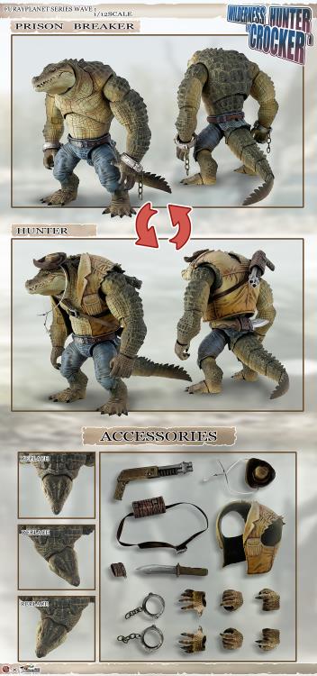 FuRay Planet Wilderness Hunter Crocker 1/12 Scale Figure Gallery Image 26