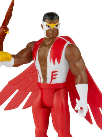 Marvel Legends Retro Collection 3.75" Marvel's Falcon Action Figure Gallery Image 2