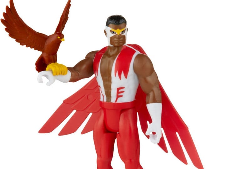 Marvel Legends Retro Collection 3.75" Marvel's Falcon Action Figure Gallery Image 1