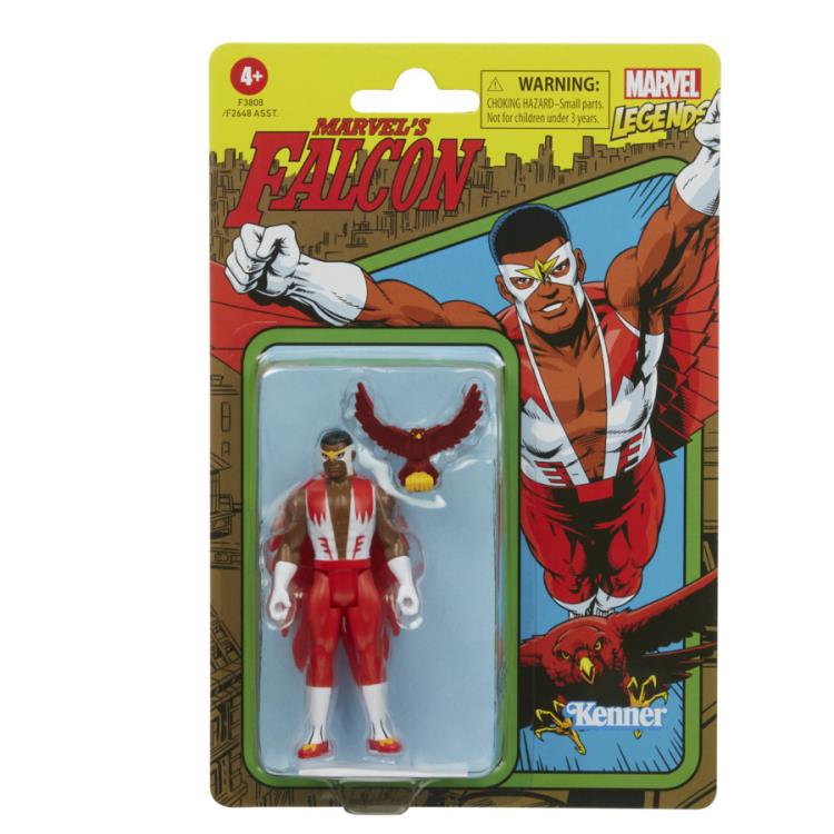 Marvel Legends Retro Collection 3.75" Marvel's Falcon Action Figure Gallery Image 7