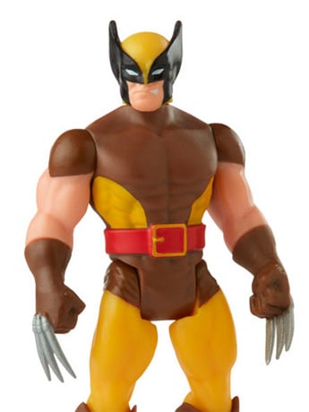 Marvel Legends Retro Collection 3.75" Wolverine Action Figure Gallery Image 2