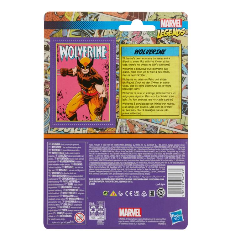 Marvel Legends Retro Collection 3.75" Wolverine Action Figure Gallery Image 7