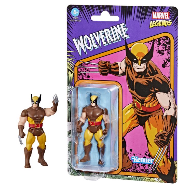 Marvel Legends Retro Collection 3.75" Wolverine Action Figure Gallery Image 5