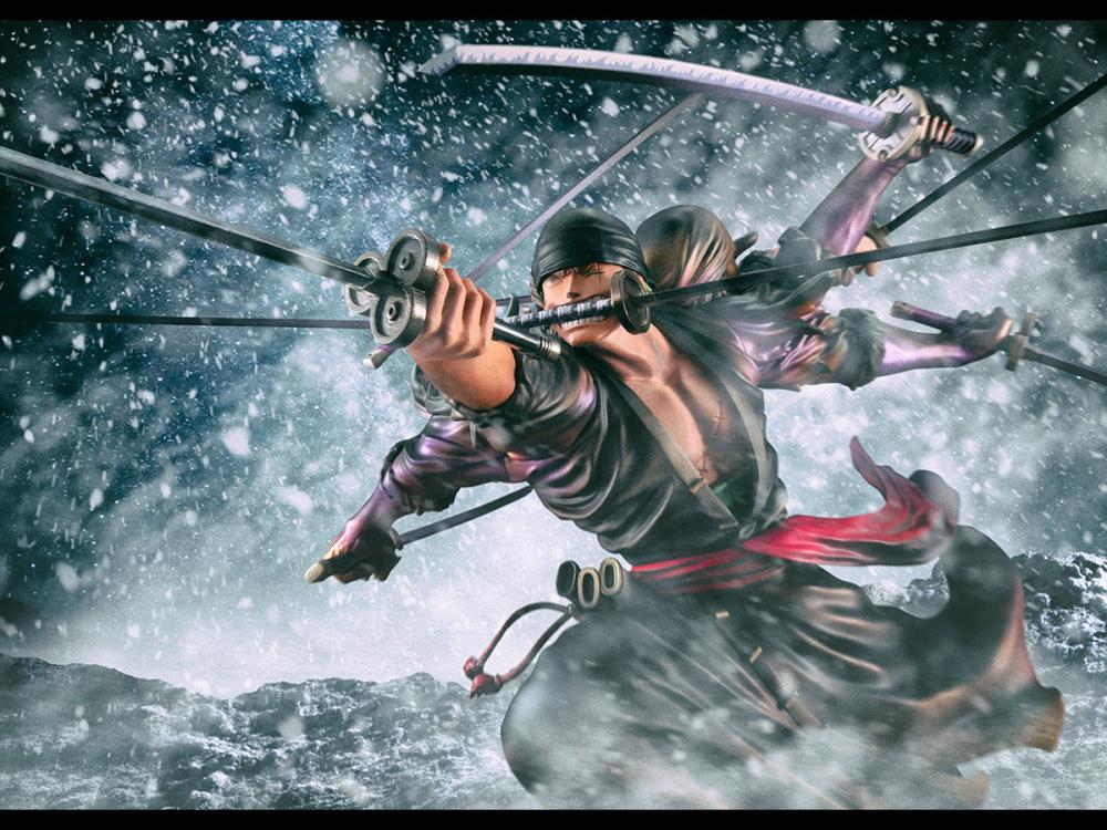 One Piece Portrait of Pirates WA-MAXIMUM Roronoa Zoro (Demon