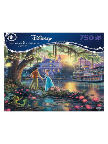 Thomas Kinkade Disney The Princess and the Frog 750-Piece Puzzle Gallery Image 2