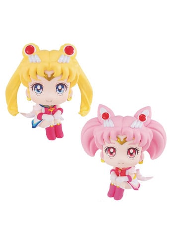 Sailor Moon Eternal Look Up Series Super Sailor Moon & Chibi Moon Set Gallery Image 2