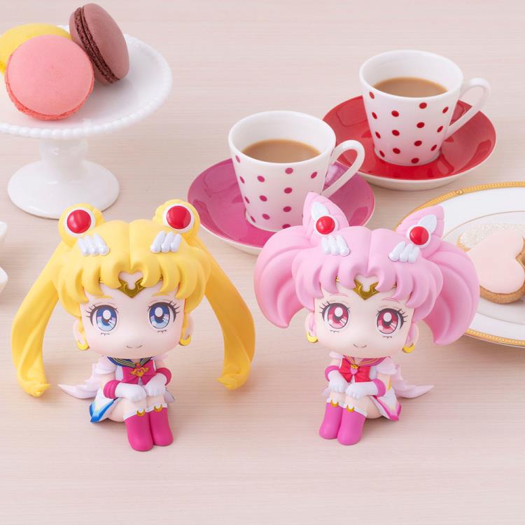 Sailor Moon Eternal Look Up Series Super Sailor Moon & Chibi Moon Set Gallery Image 9