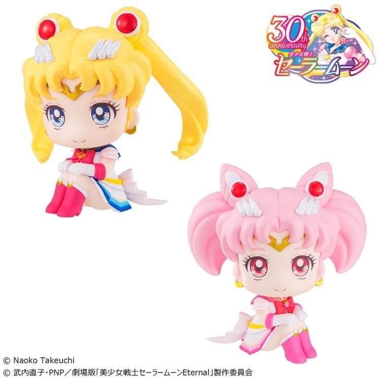 Sailor Moon Eternal Look Up Series Super Sailor Moon & Chibi Moon Set Gallery Image 7