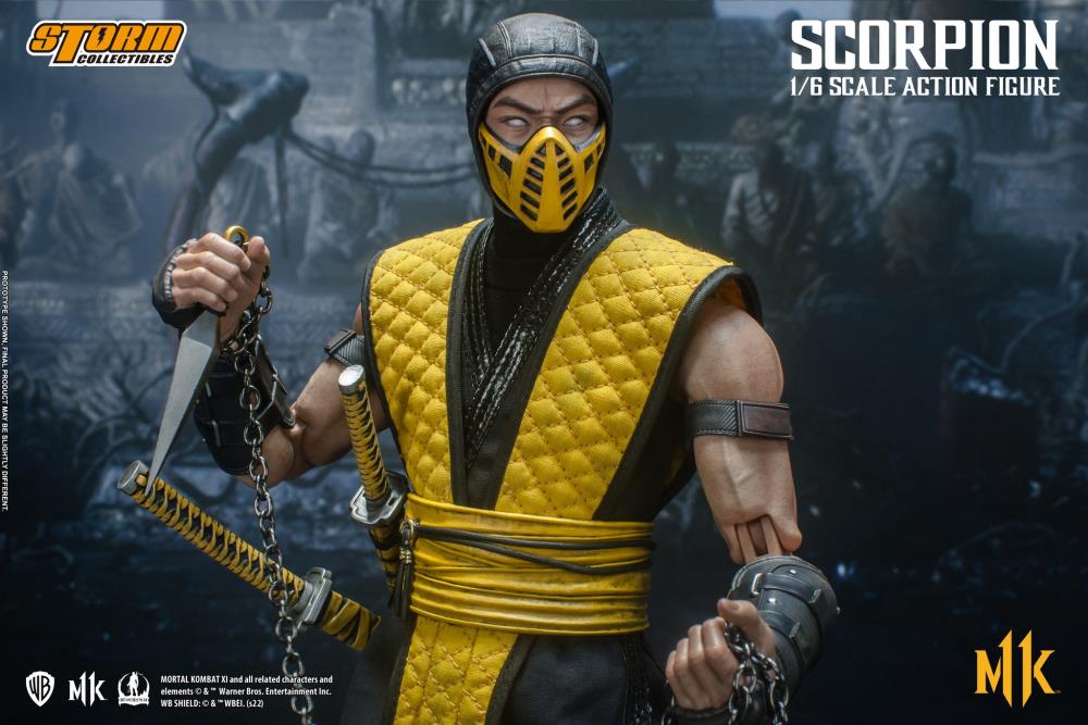 Mortal Kombat XI Scorpion 1/6 Scale Figure Gallery Image 21
