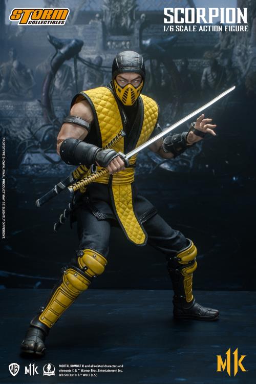 Mortal Kombat XI Scorpion 1/6 Scale Figure Gallery Image 5