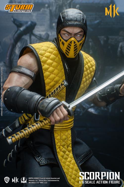 Mortal Kombat XI Scorpion 1/6 Scale Figure Gallery Image 6