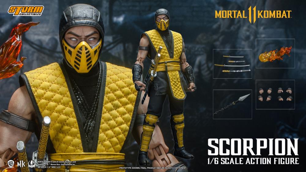 Mortal Kombat XI Scorpion 1/6 Scale Figure Gallery Image 20