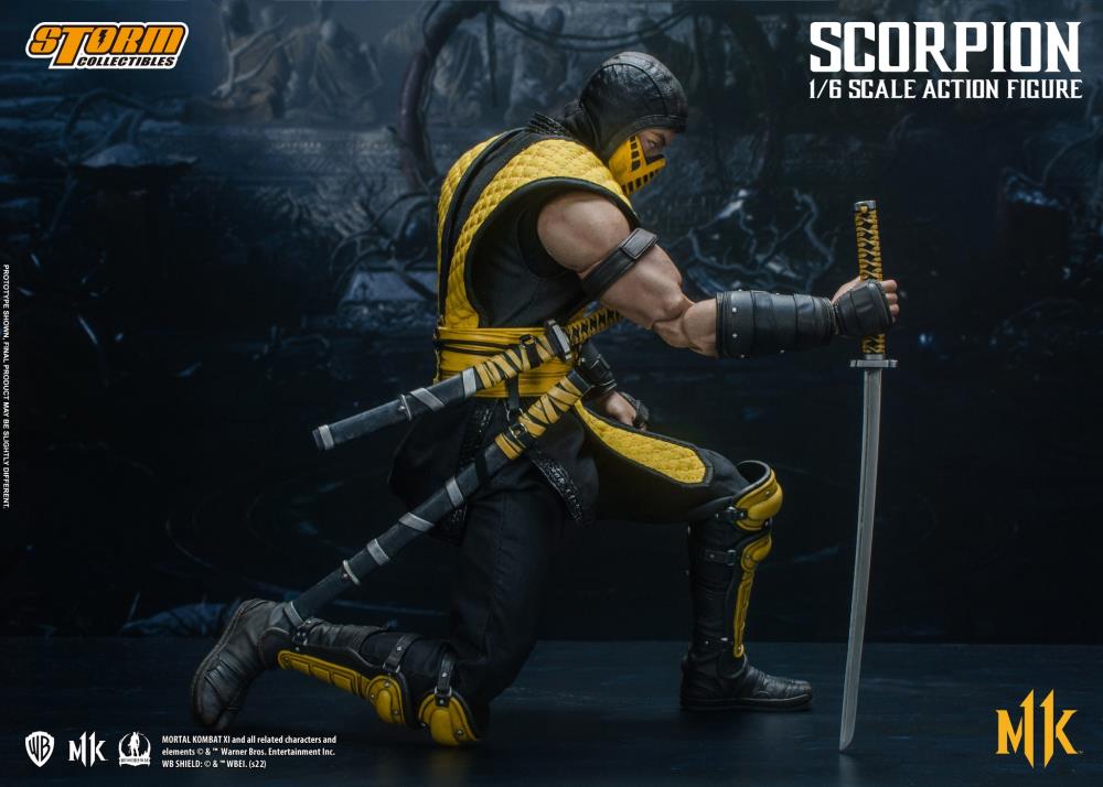 Mortal Kombat XI Scorpion 1/6 Scale Figure Gallery Image 12