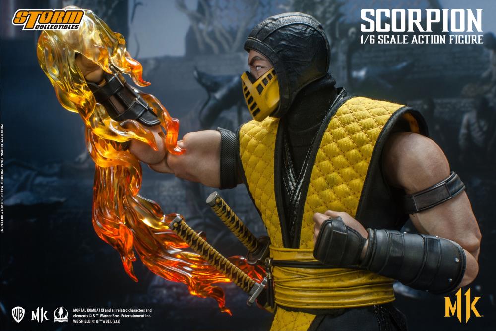 Mortal Kombat XI Scorpion 1/6 Scale Figure Gallery Image 15
