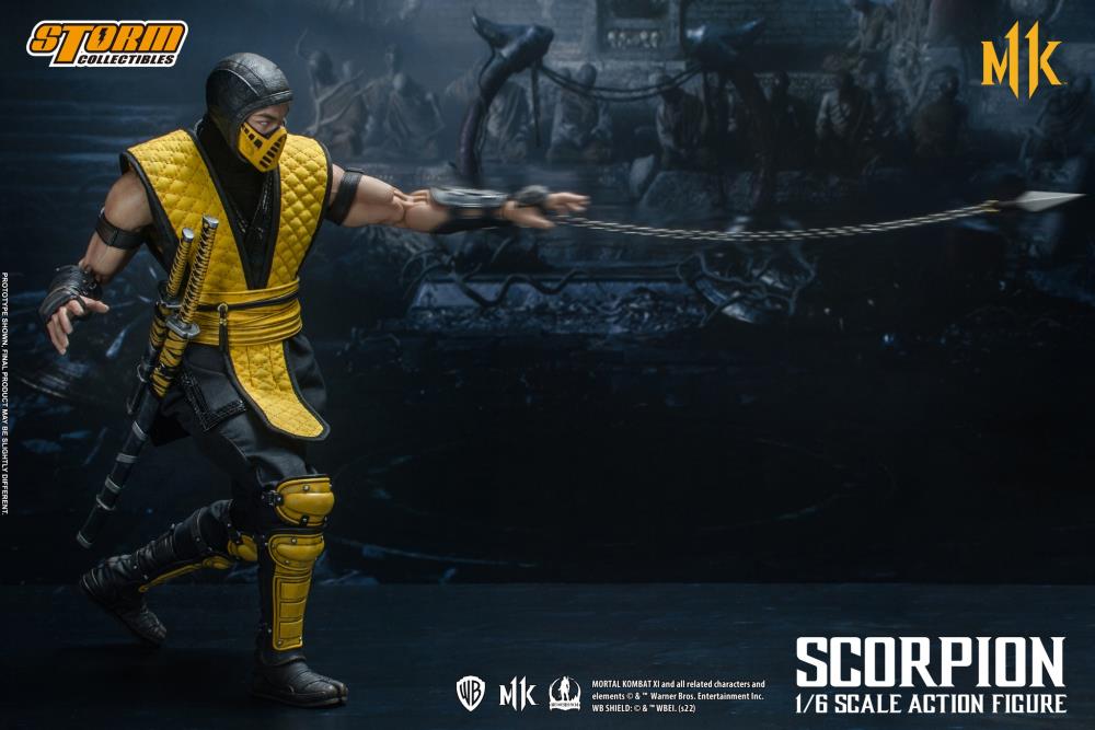 Mortal Kombat XI Scorpion 1/6 Scale Figure Gallery Image 13