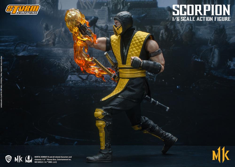 Mortal Kombat XI Scorpion 1/6 Scale Figure Gallery Image 14