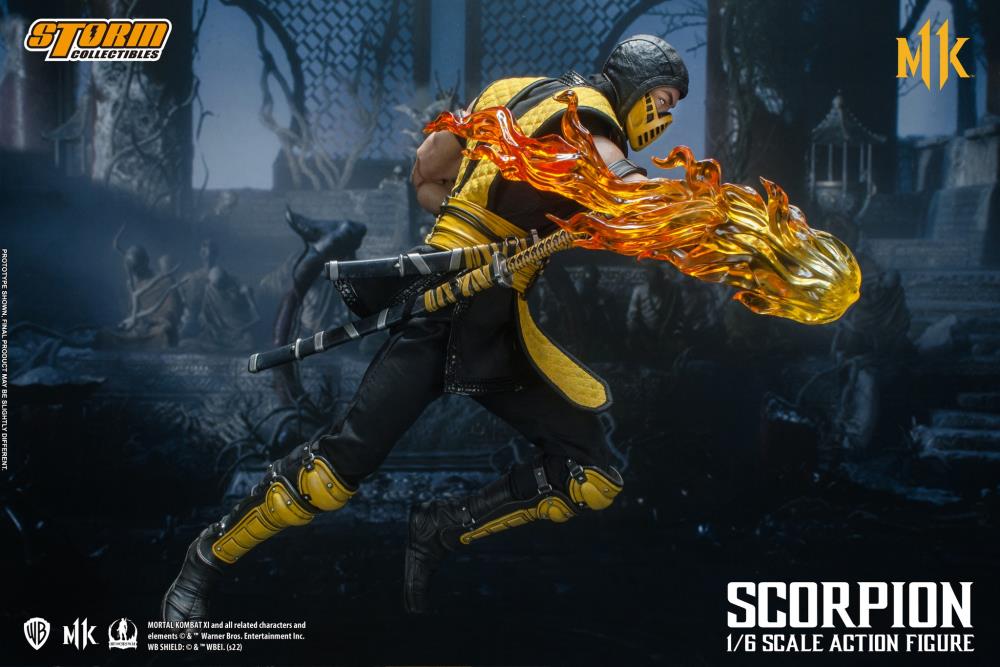 Mortal Kombat XI Scorpion 1/6 Scale Figure Gallery Image 16