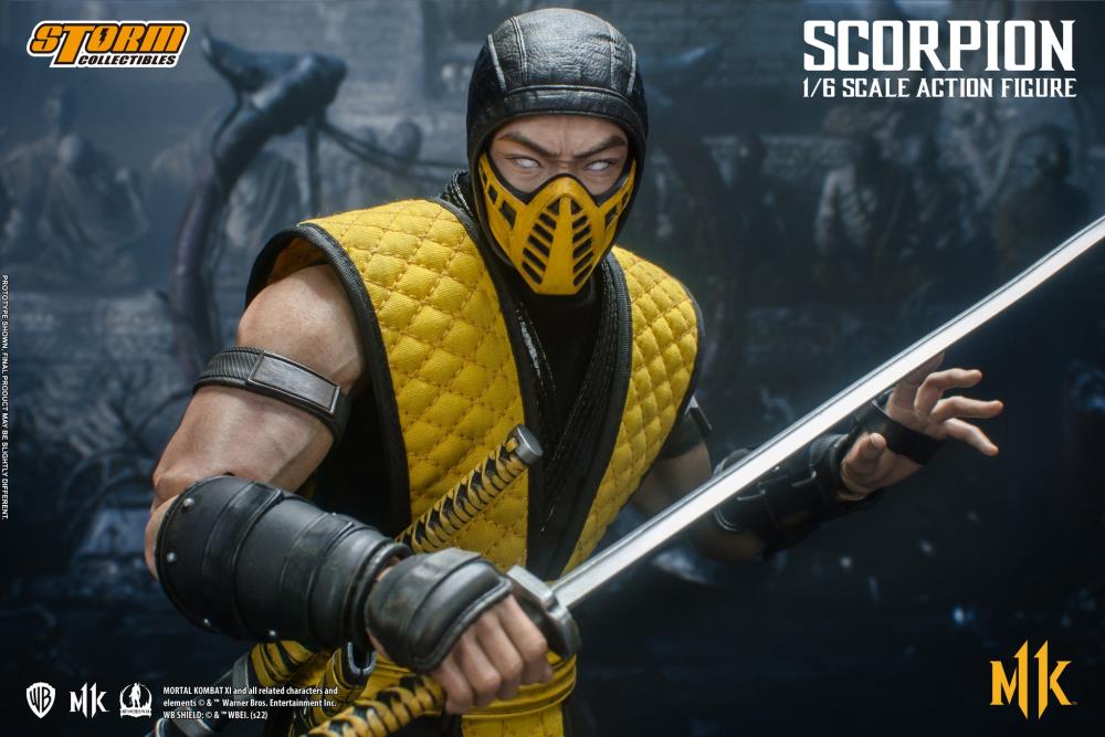 Mortal Kombat XI Scorpion 1/6 Scale Figure Gallery Image 7