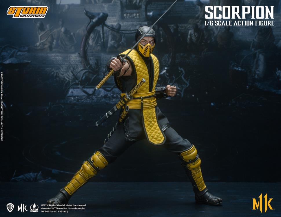 Mortal Kombat XI Scorpion 1/6 Scale Figure Gallery Image 8