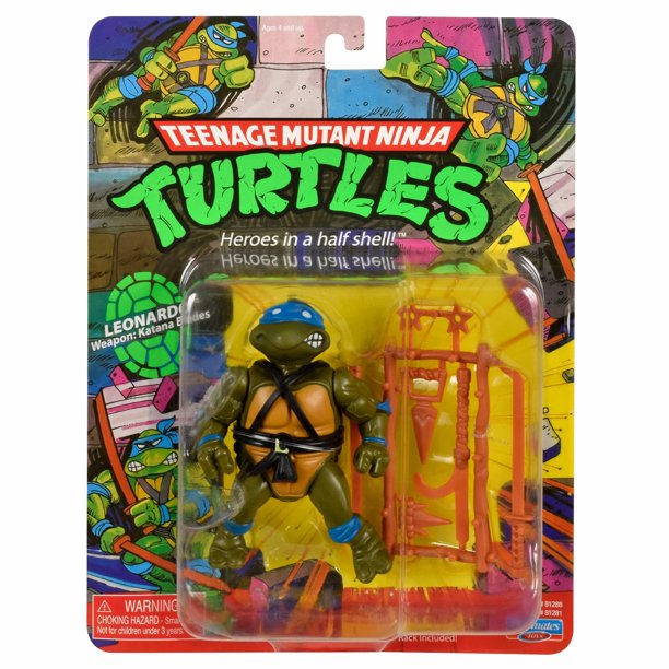 Teenage Mutant Ninja Turtles Classic Basic Leonardo Exclusive Figure Gallery Image 4