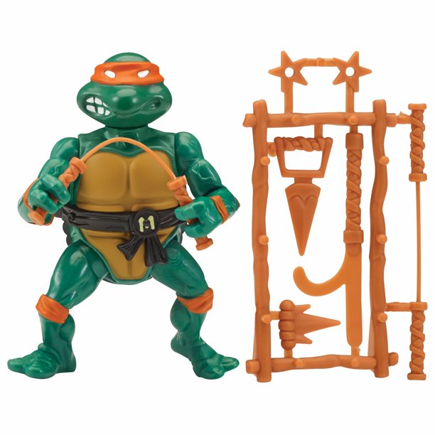 Teenage Mutant Ninja Turtles Classic Basic Michelangelo Exclusive Figure Gallery Image 3