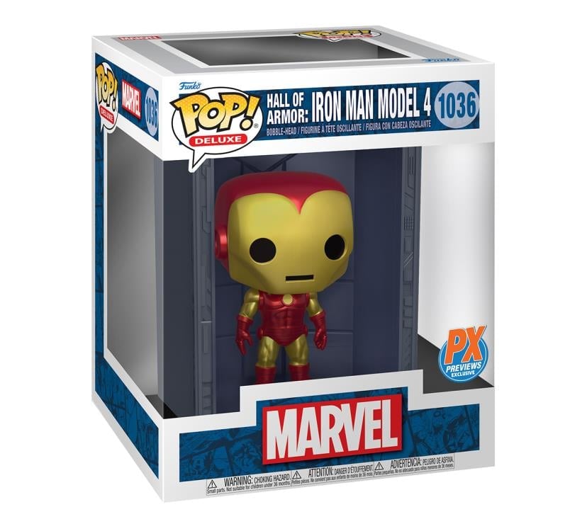 Pop! Deluxe: Iron Man Hall of Armor Model 4 PX Previews Exclusive Gallery Image 3