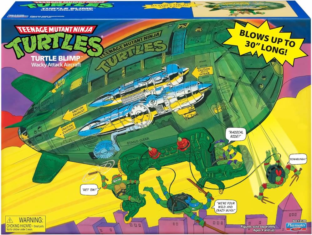 Teenage Mutant Ninja Turtles Classic Original Turtle Blimp Gallery Image 6