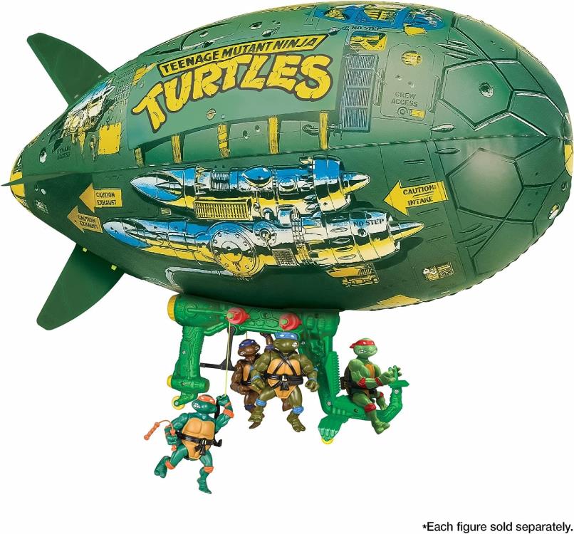 Teenage Mutant Ninja Turtles Classic Original Turtle Blimp Gallery Image 4
