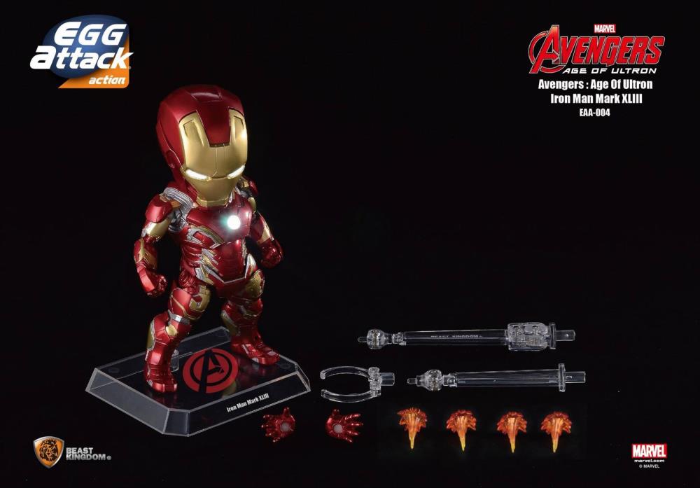 Avengers: Age of Ultron Egg Attack EA-004 Iron Man Mark XLIII Gallery Image 6