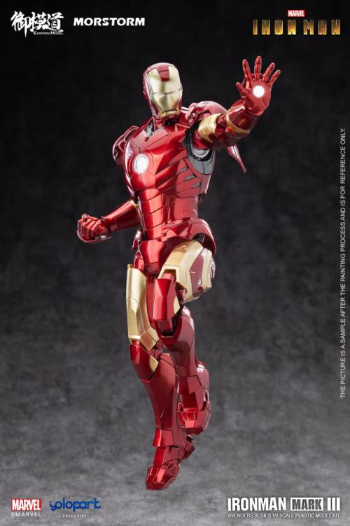 Iron Man Mark III (Deluxe Ver.) 1/9 Scale Model Kit Gallery Image 10