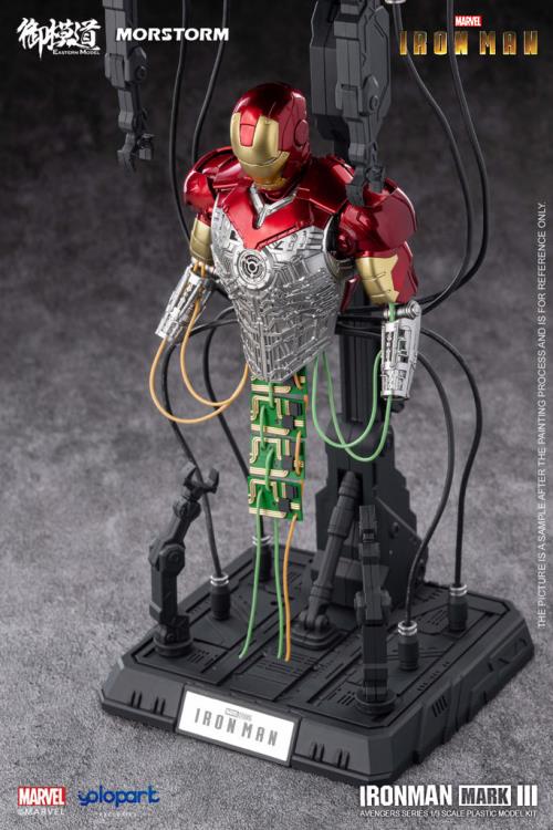 Iron Man Mark III (Deluxe Ver.) 1/9 Scale Model Kit Gallery Image 18