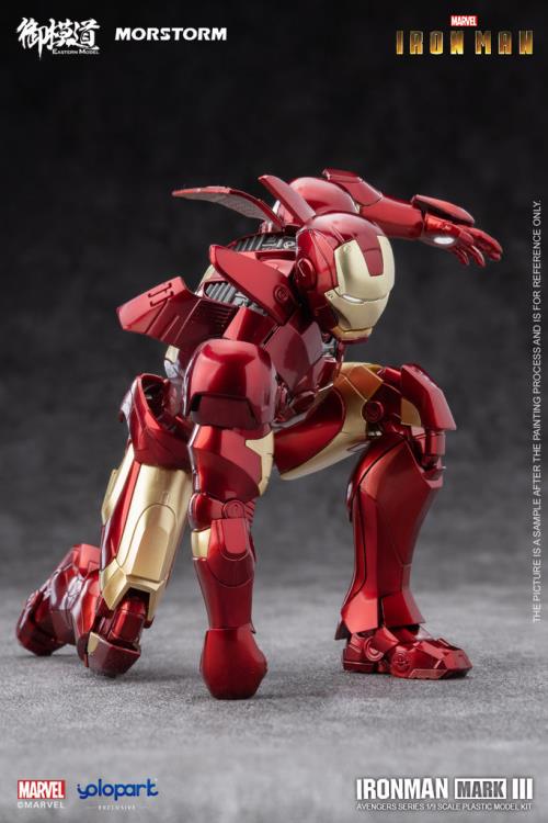 Iron Man Mark III (Deluxe Ver.) 1/9 Scale Model Kit Gallery Image 6