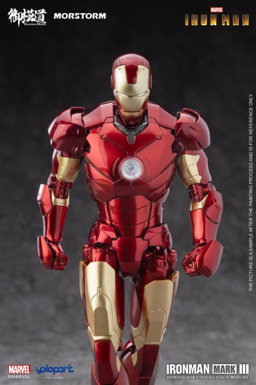 Iron Man Mark III (Deluxe Ver.) 1/9 Scale Model Kit Gallery Image 5