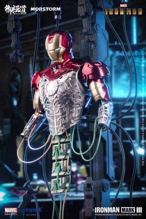 Iron Man Mark III (Deluxe Ver.) 1/9 Scale Model Kit Gallery Image 20