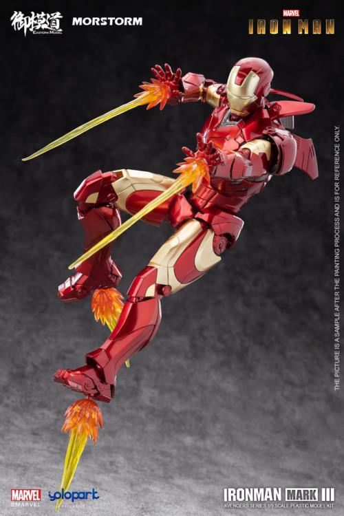 Iron Man Mark III (Deluxe Ver.) 1/9 Scale Model Kit Gallery Image 8