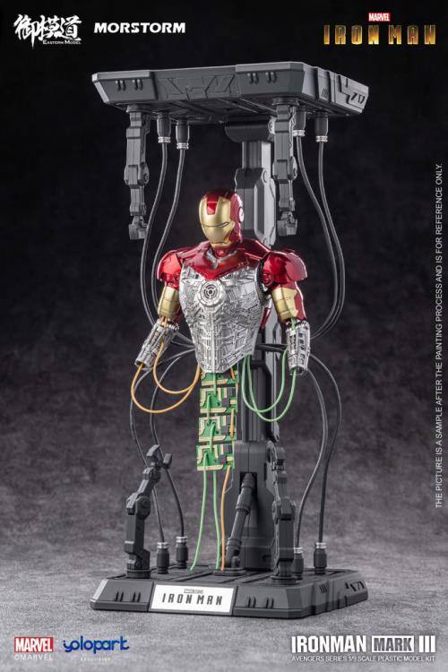Iron Man Mark III (Deluxe Ver.) 1/9 Scale Model Kit Gallery Image 16