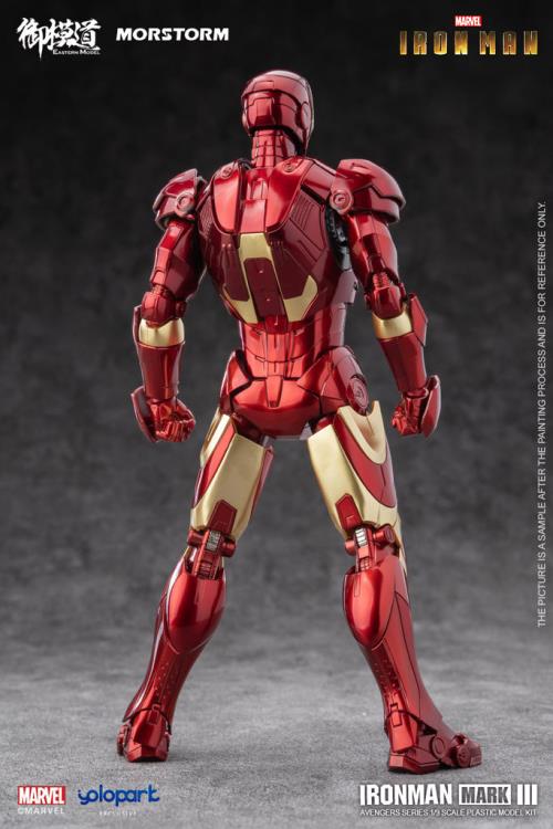 Iron Man Mark III (Deluxe Ver.) 1/9 Scale Model Kit Gallery Image 4