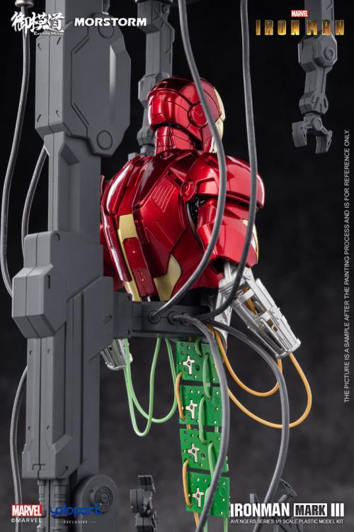 Iron Man Mark III (Deluxe Ver.) 1/9 Scale Model Kit Gallery Image 19